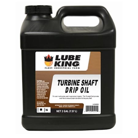 Lube King LU34002G 10W Irrigation Drip Oil; 2 Gallon